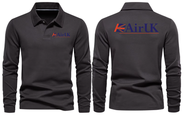 AIR UK LONG SLEEVE POLO